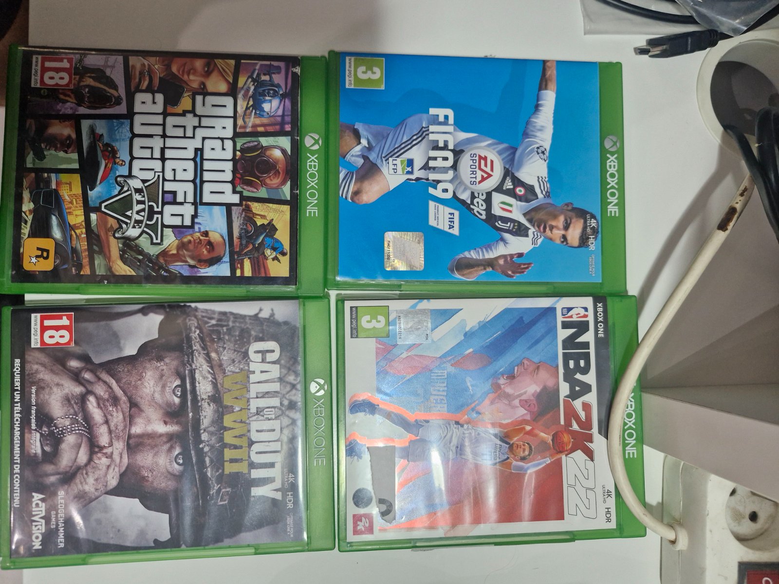 Jeux x-box one