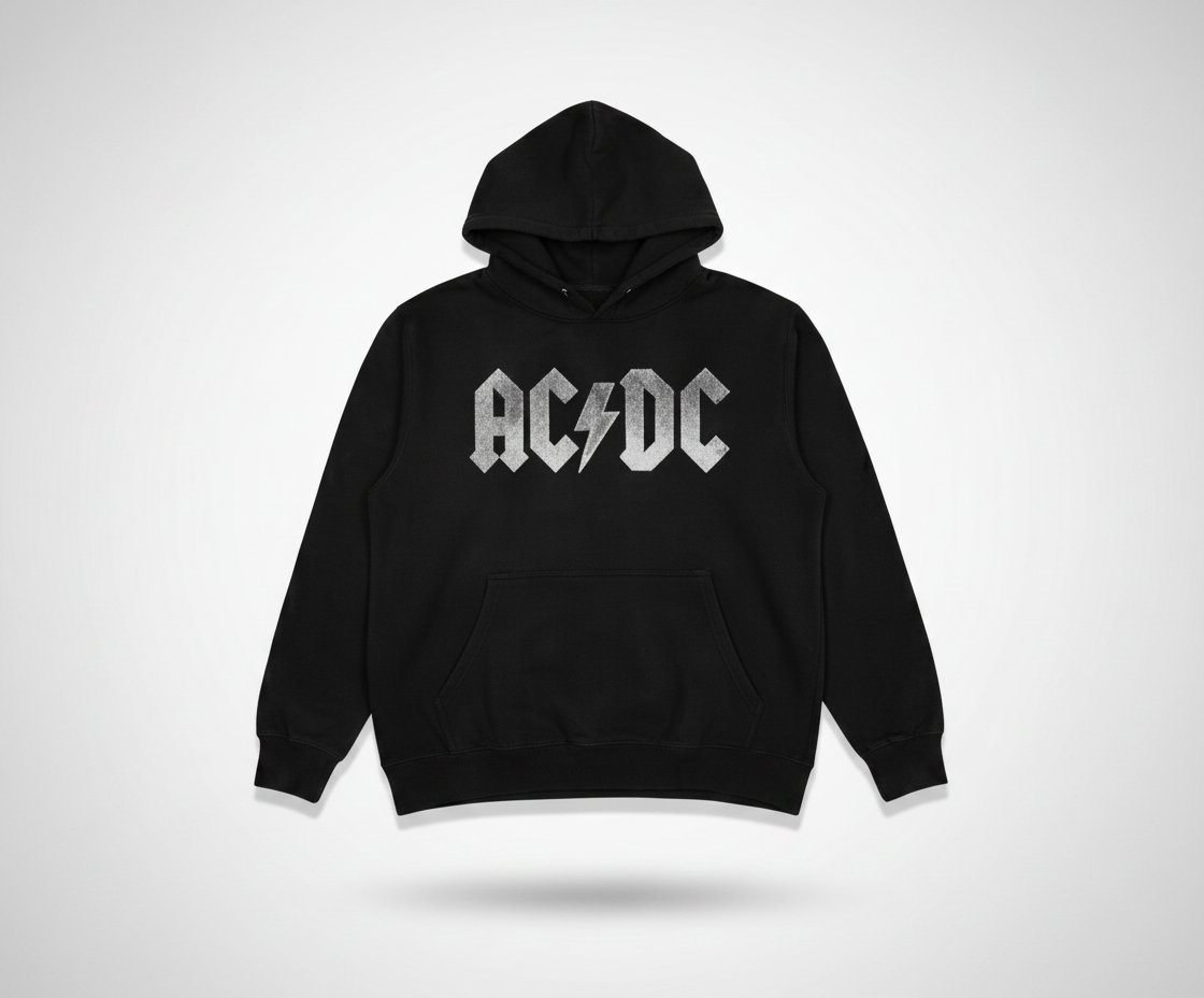 Hoodie ACDC ( fruit of the loom )