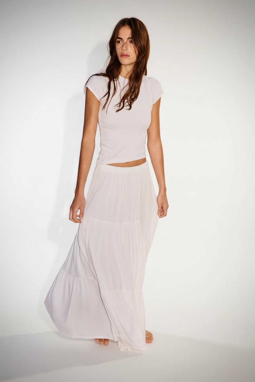 Jupe blanche 