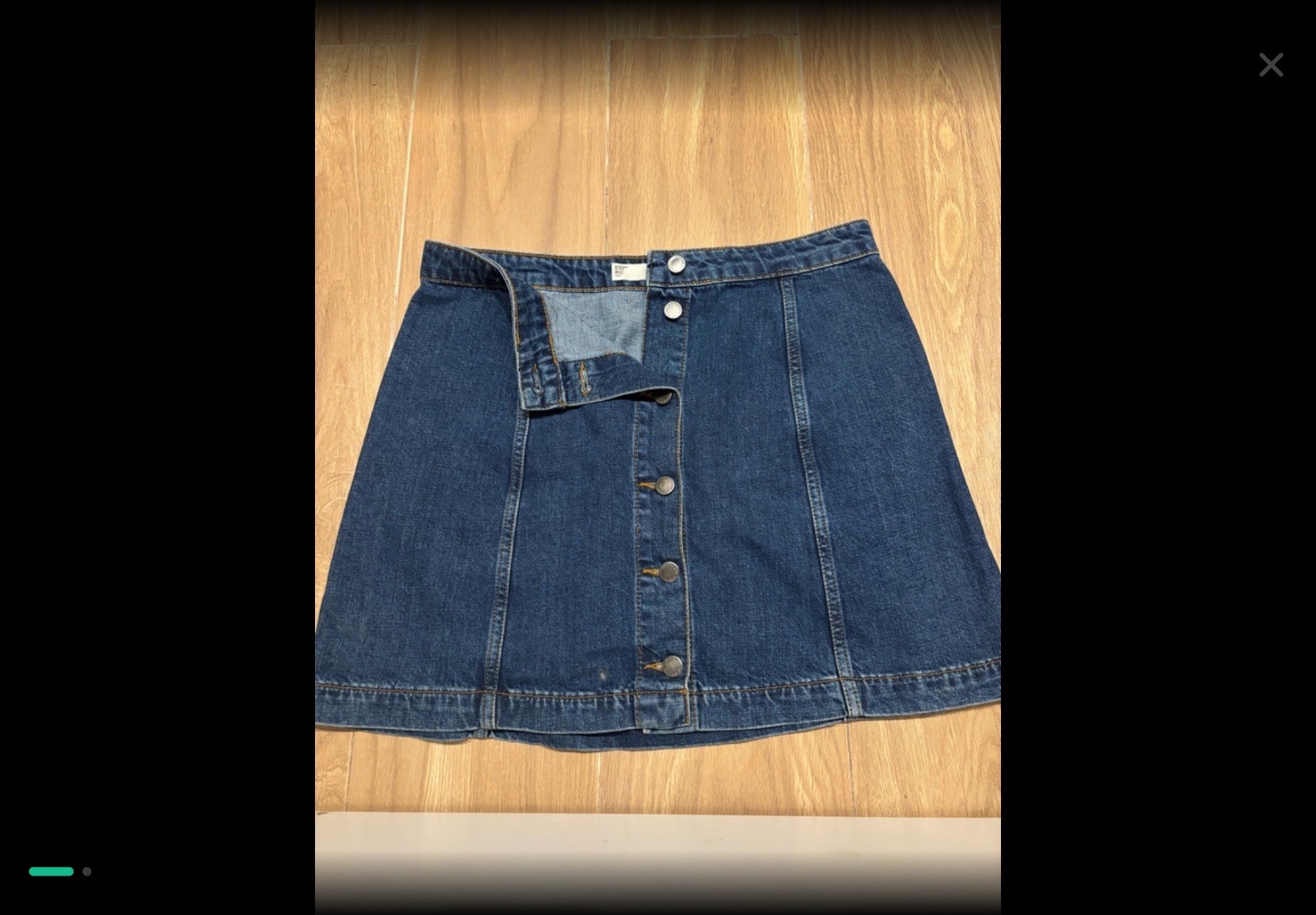 Jupe en jean 