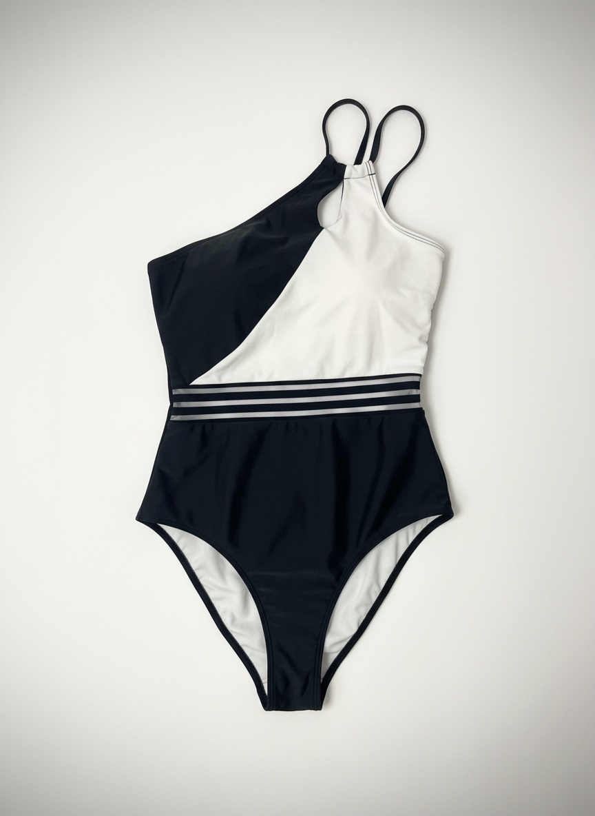 Maillot noir et blanc🖤🤍