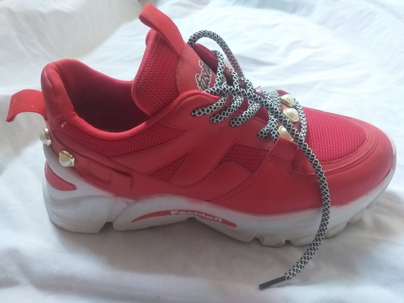 Joli Espadrille rouge 37 