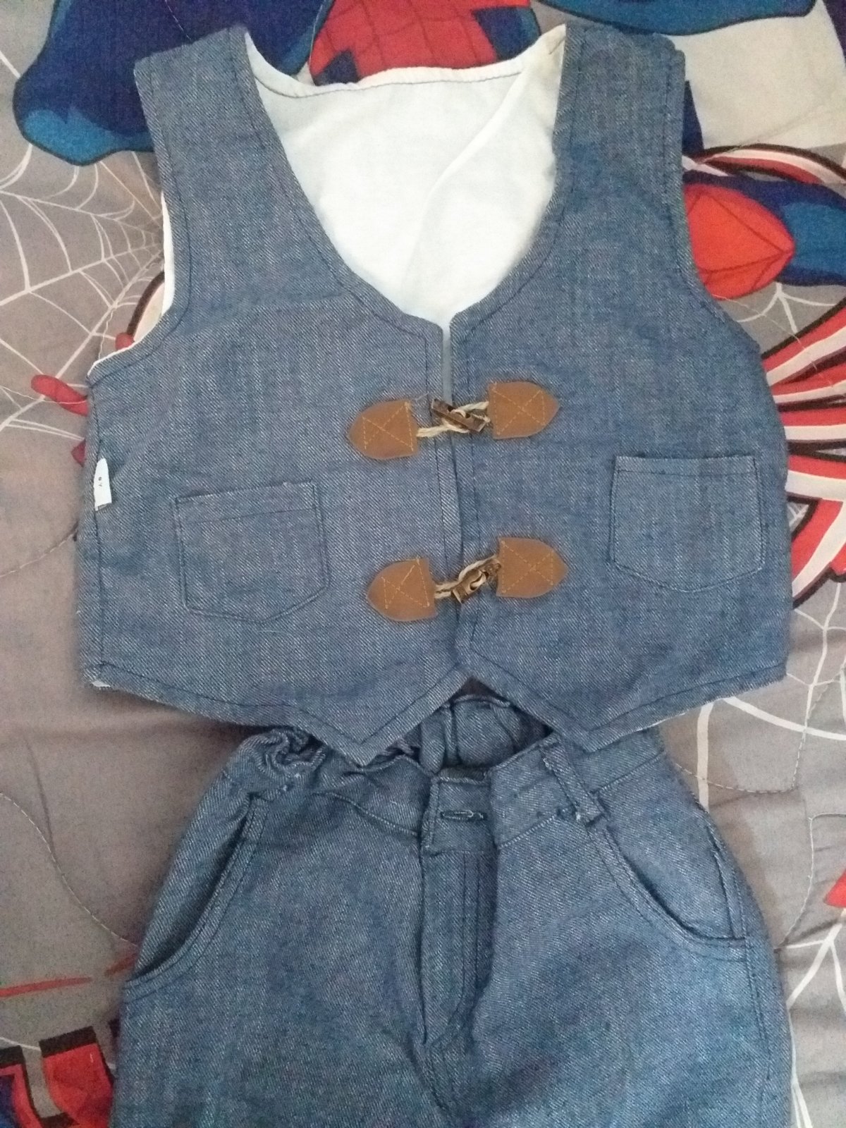 Ensemble kamraya bleu djean 8 ans