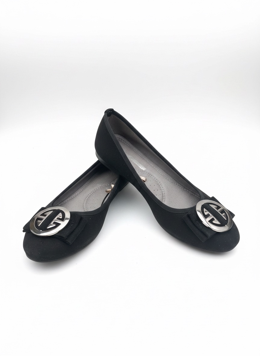 Joli ballreine noir tress chic
