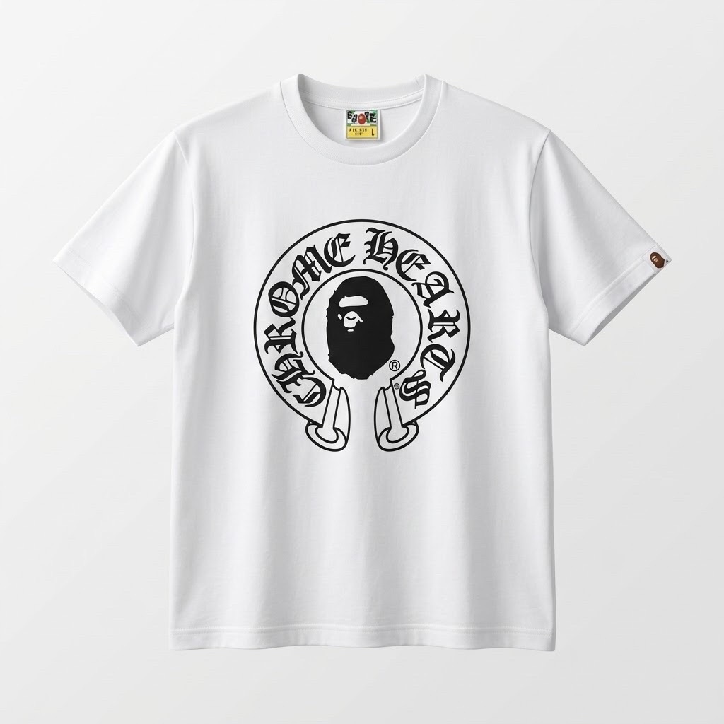 Bape x chrome hearts 