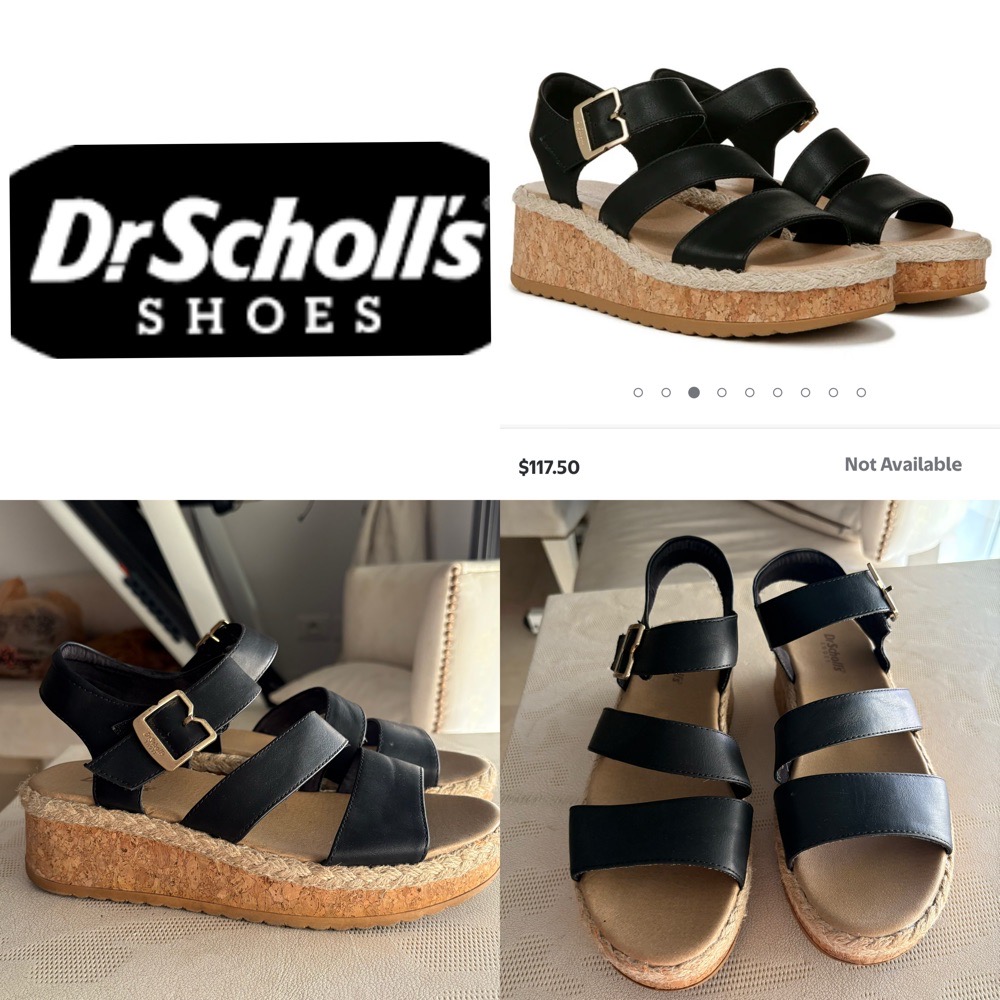 Sandales compensées à bride arrière Dr. Scholl's pour femmes