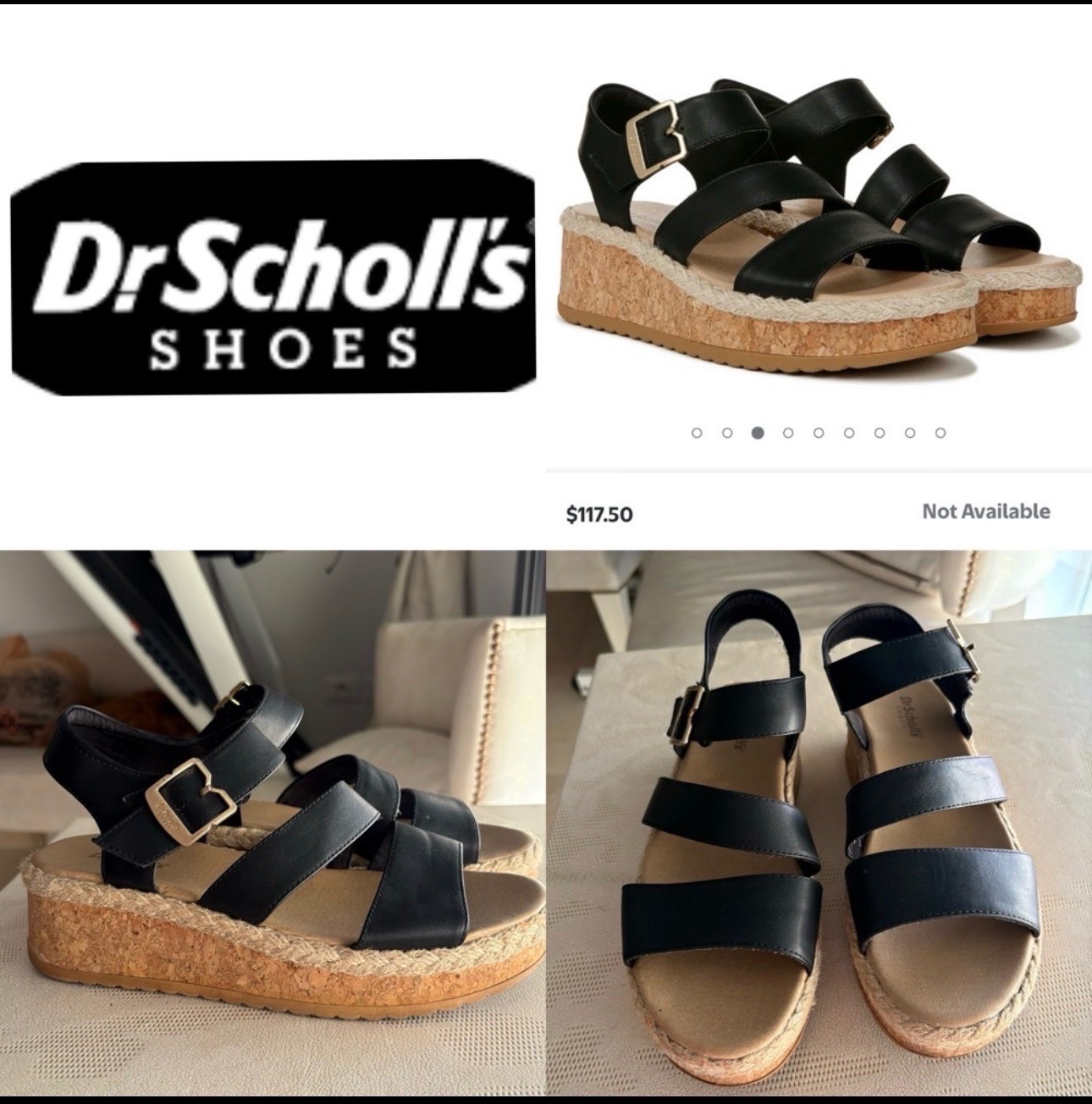 Sandales compensées à bride arrière Dr. Scholl's pour femmes
