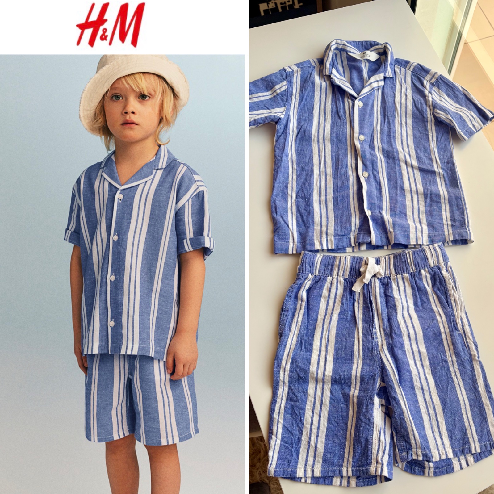 Set H&M garcon en cotton et lin 
