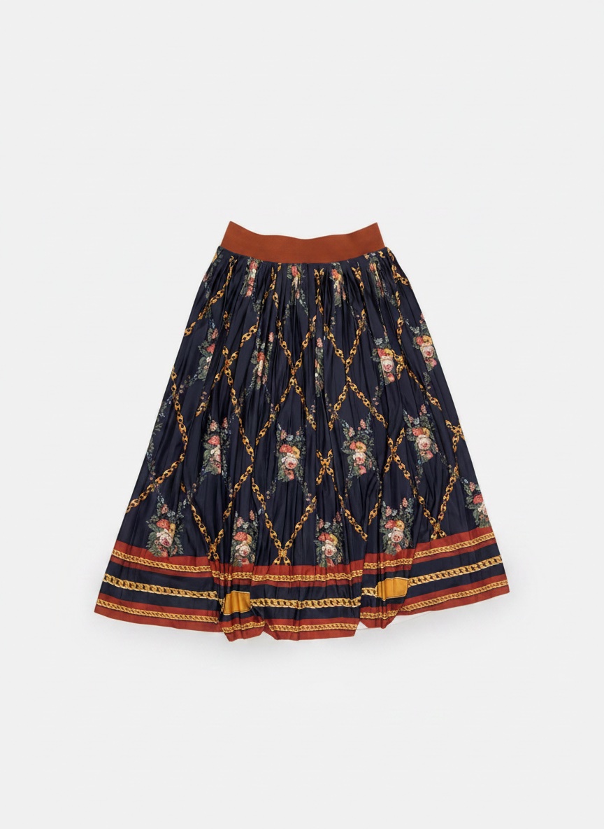 Juppe mi-long zara