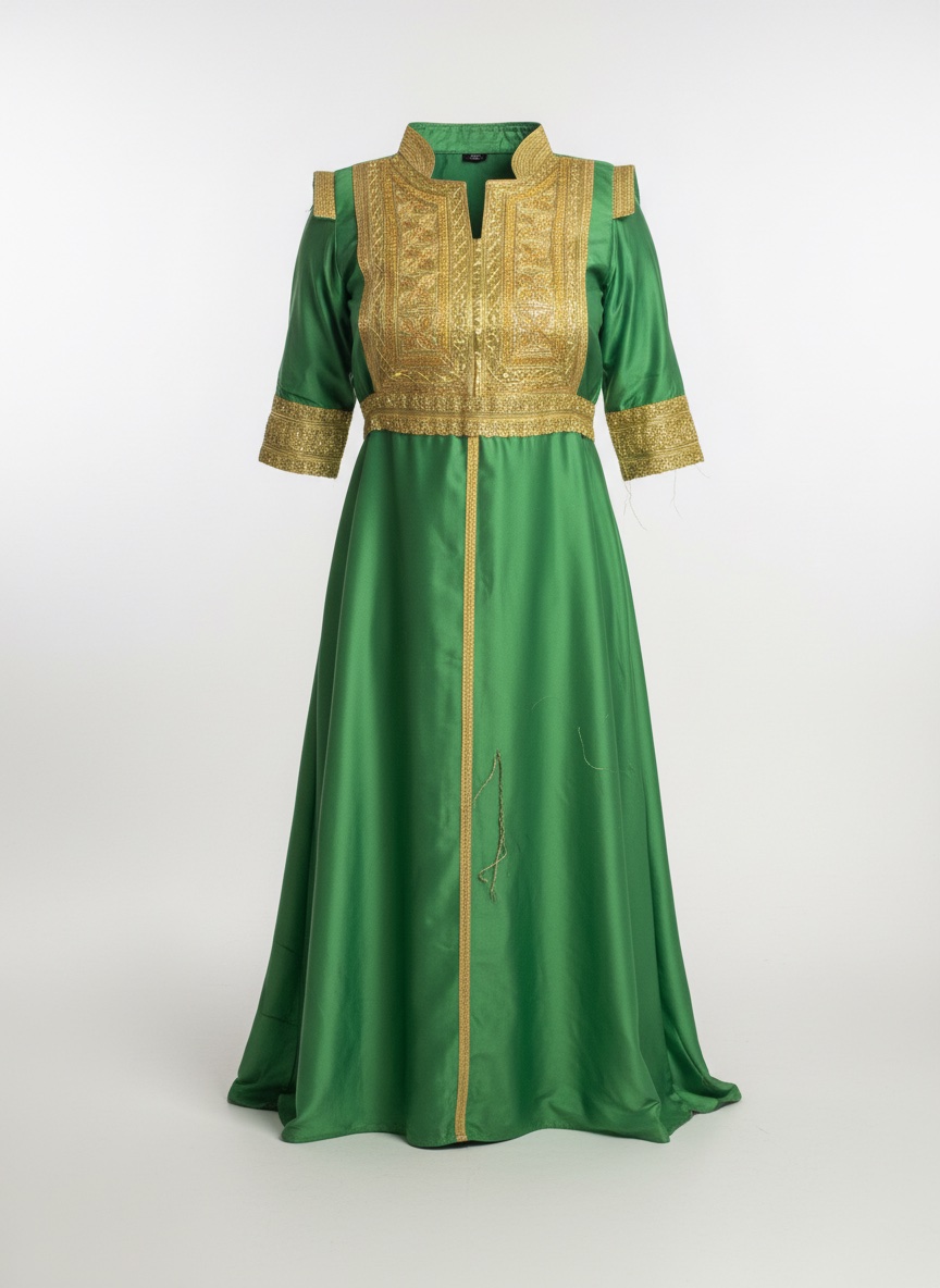 Robe traditionelle style koftan mi long