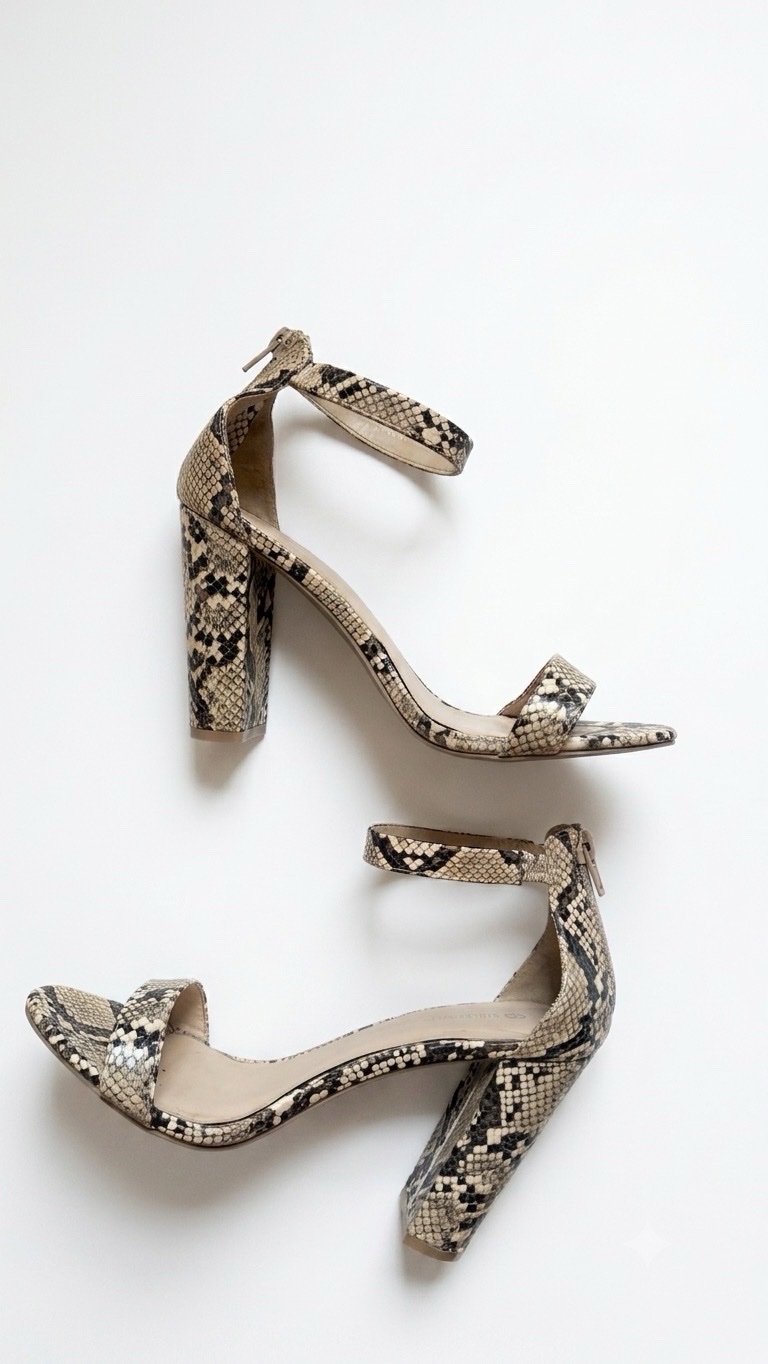 Sandales à talons 