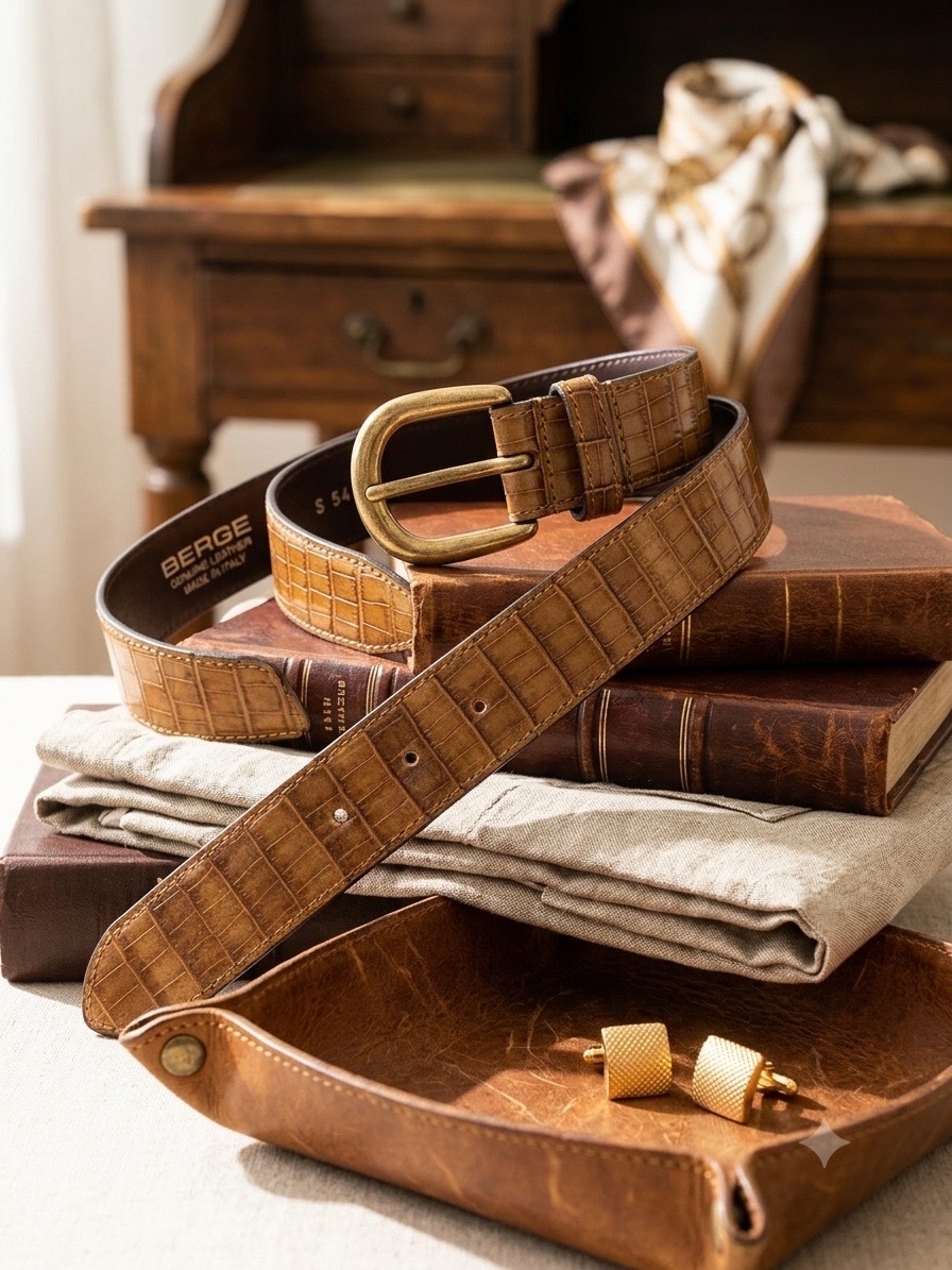 Ceinture marron 