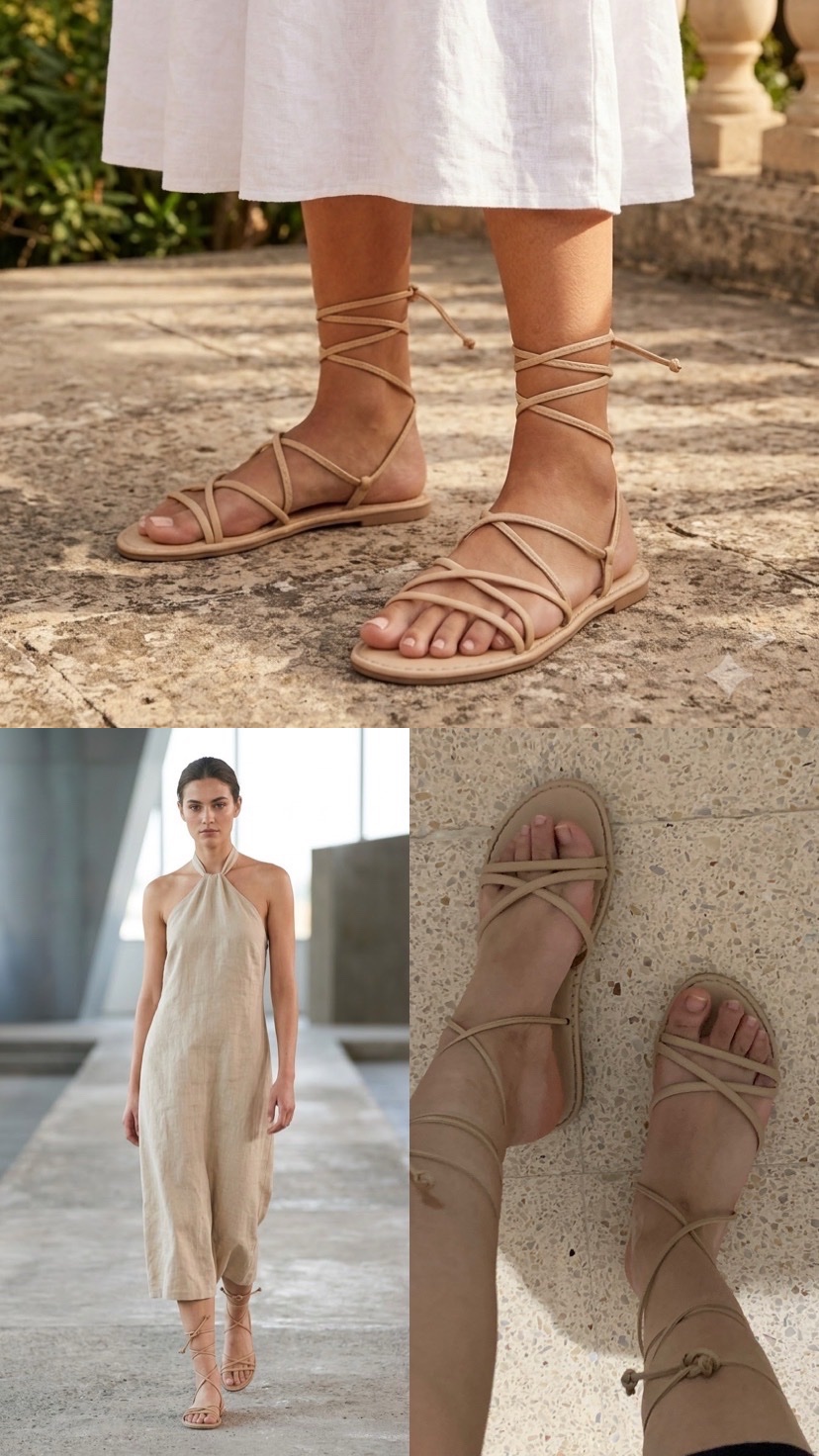 Sandales ideales pour l'été 🤍🐬