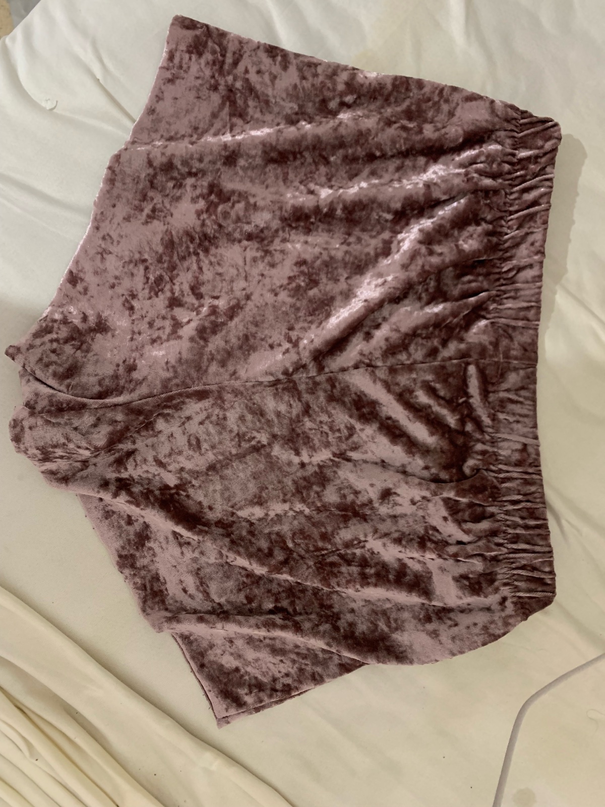 Short velours 