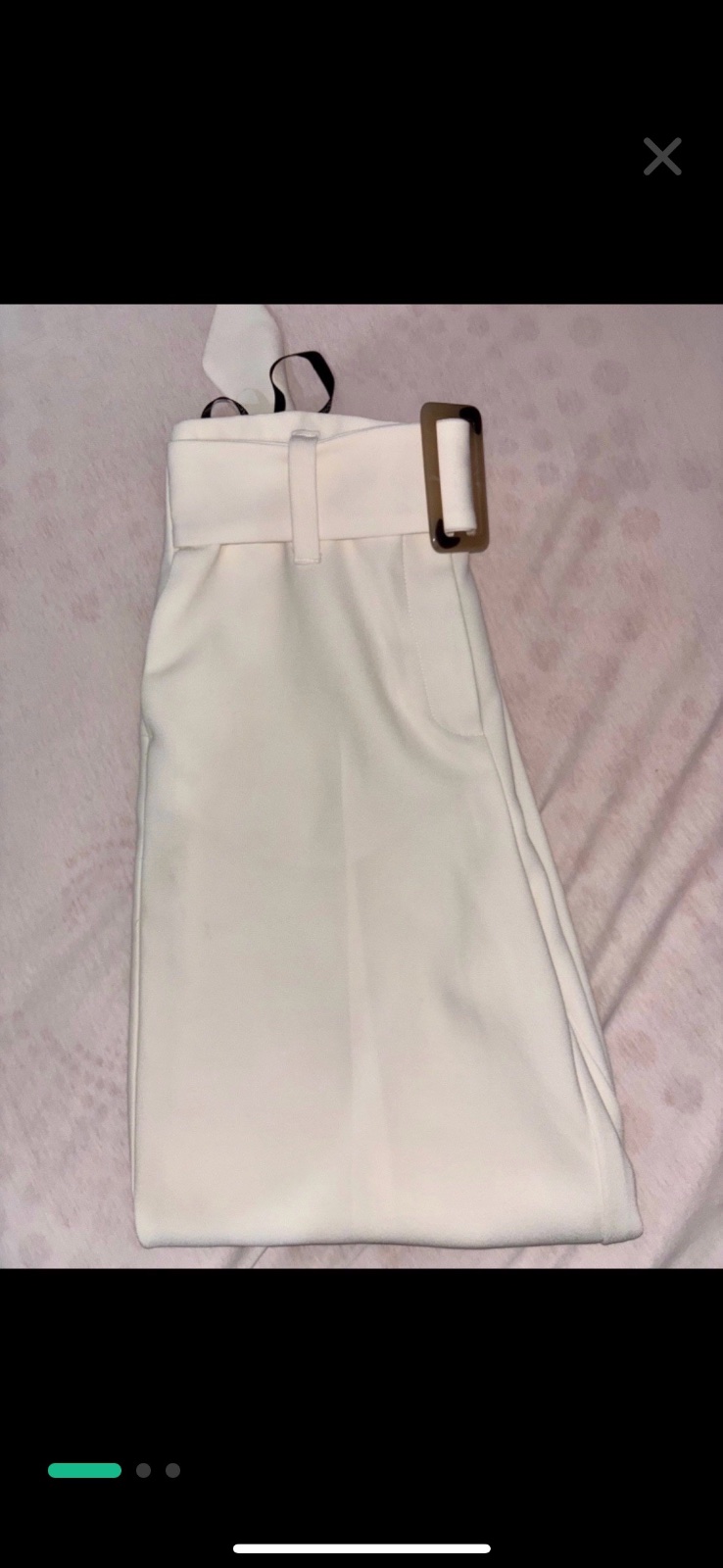 Pantalon blanc cassé