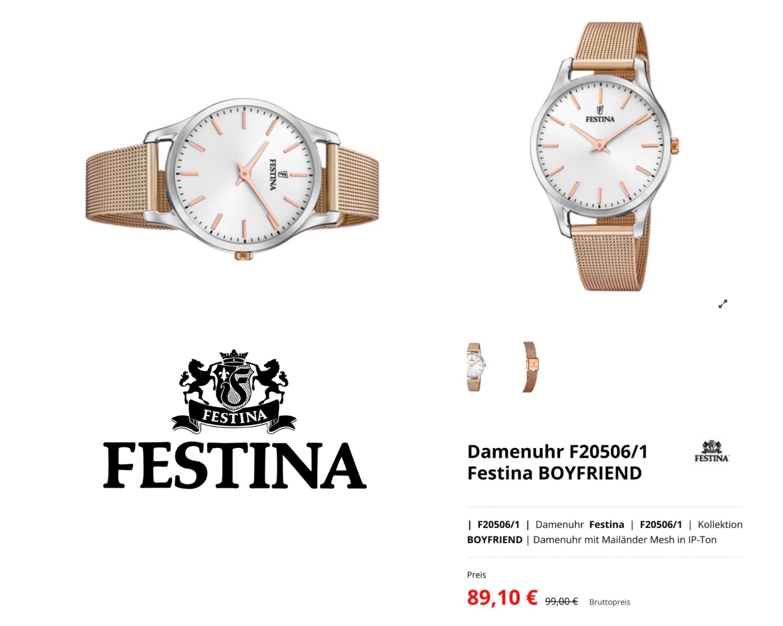 Montre festina