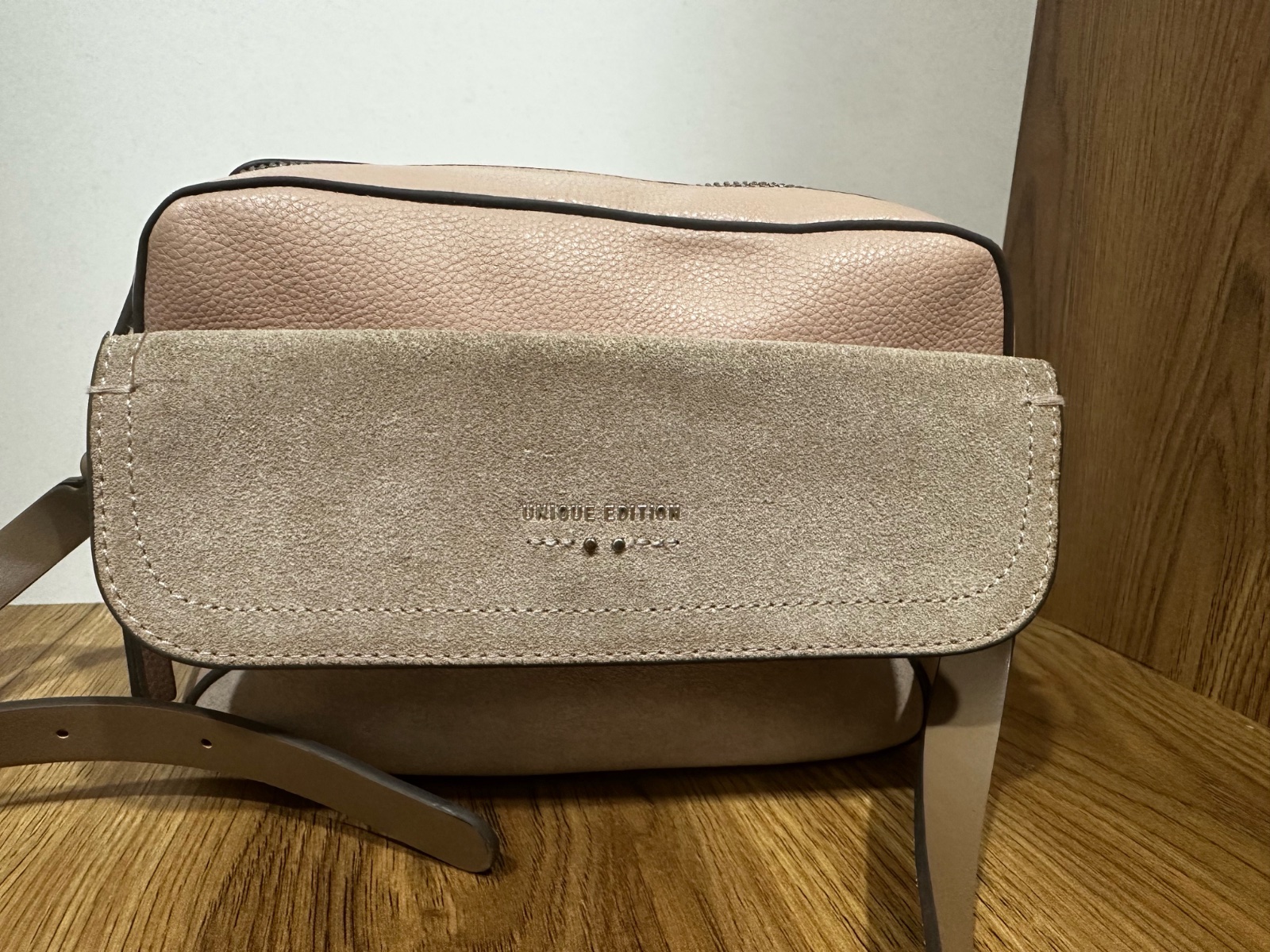 Sac rose poudré