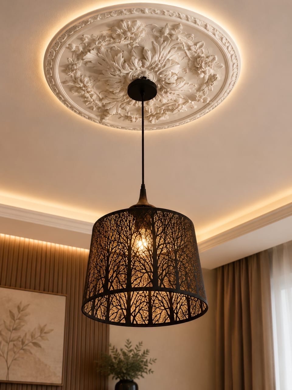 Lustre noir