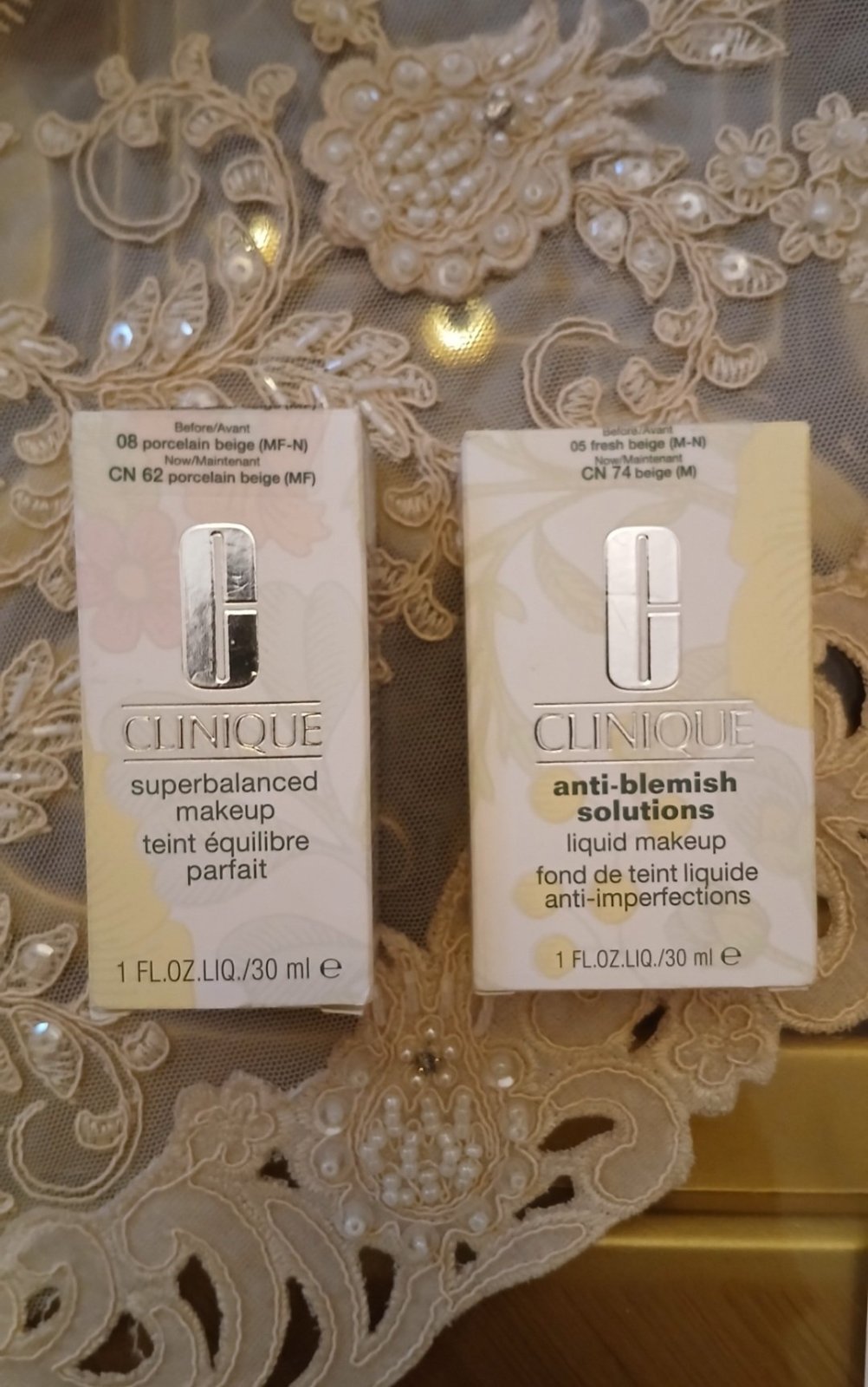 Fond de teint de la marque clinique