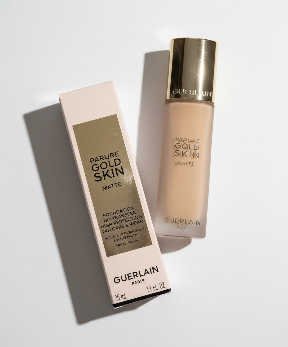 Guerlain – Fond De teint Parure Gold Skin Matt N°2W Warm/Dore