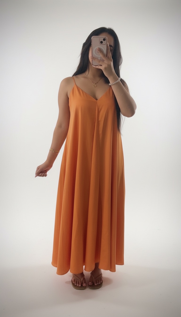 Robe orange