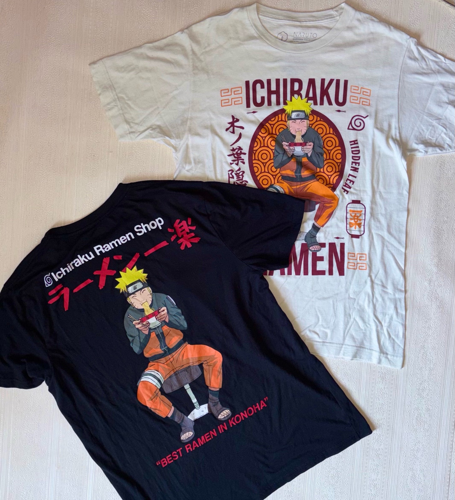 2 t-shirt Naruto unisex 