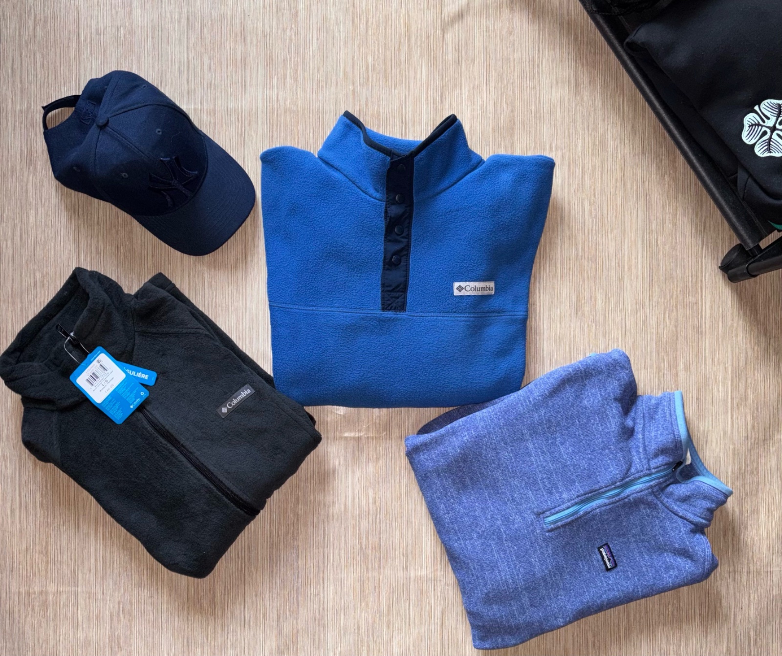 Je vide veste polaire et 2 pulls de la taille 40/42