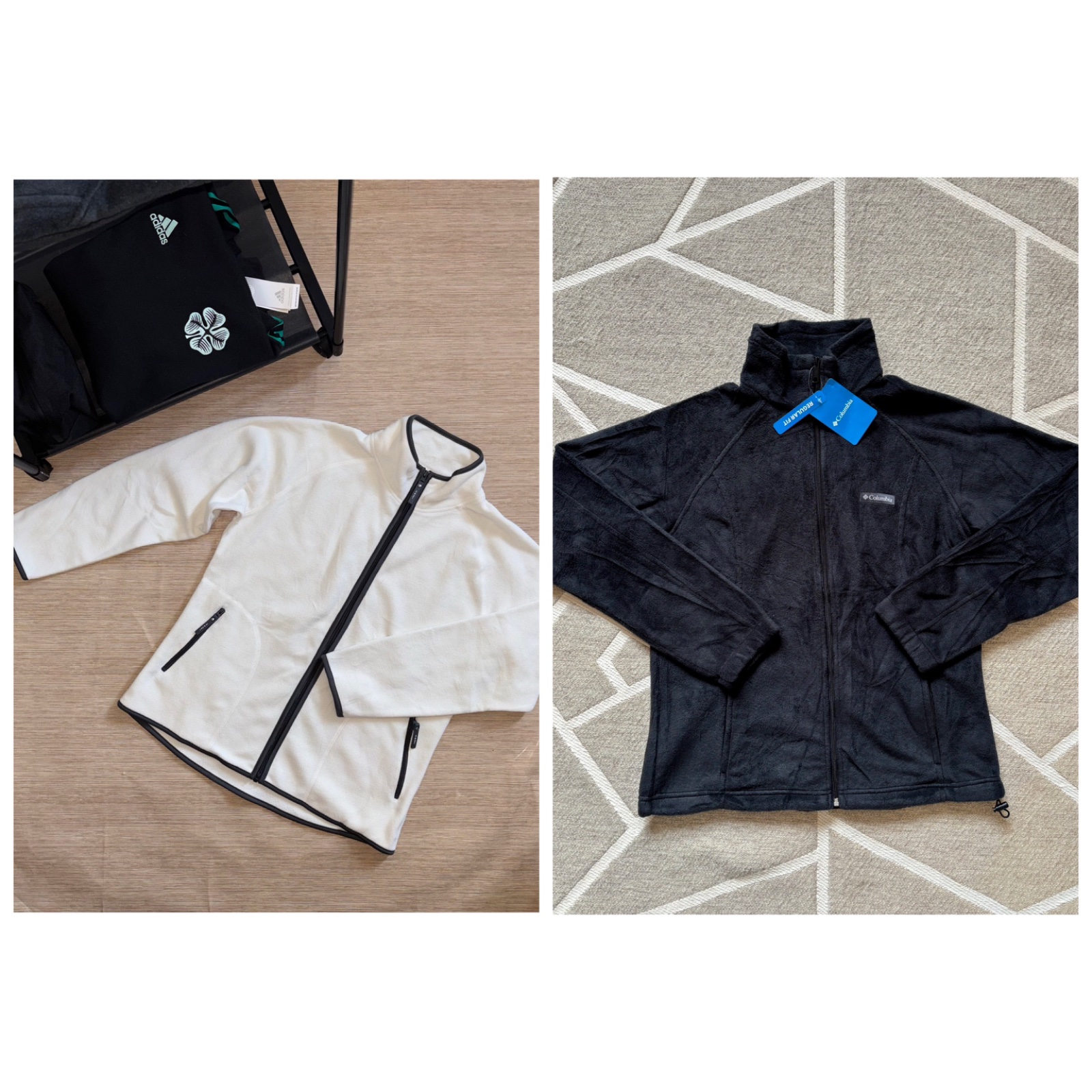 2 vestes polaires taille 40/L
