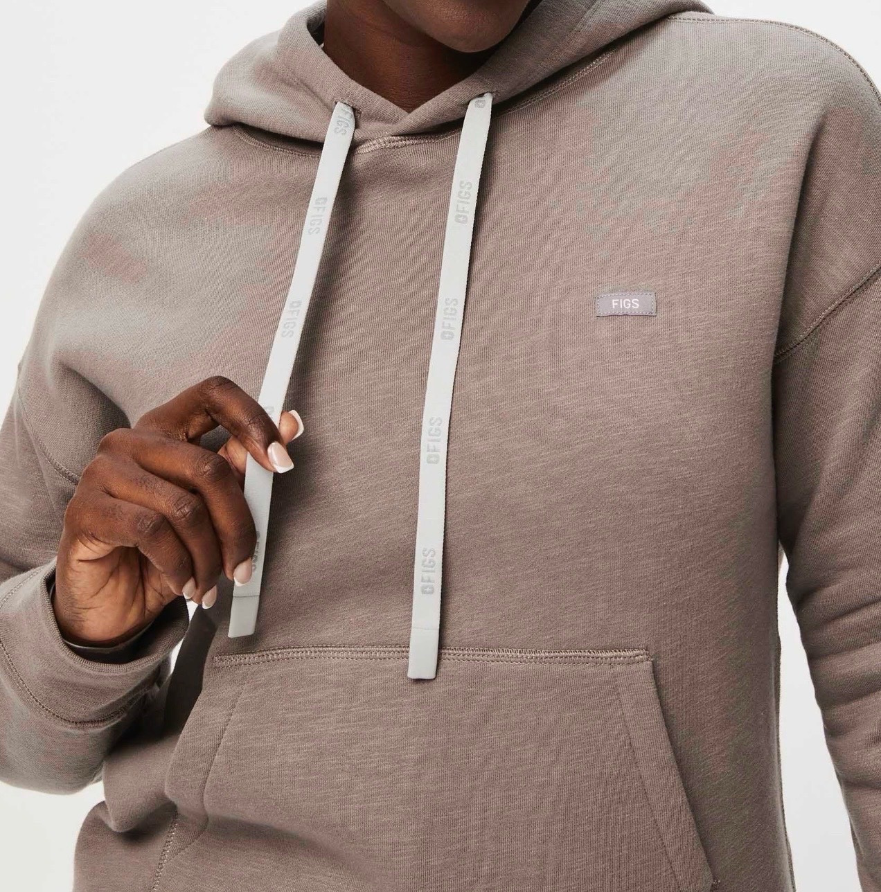 Capuche marron 