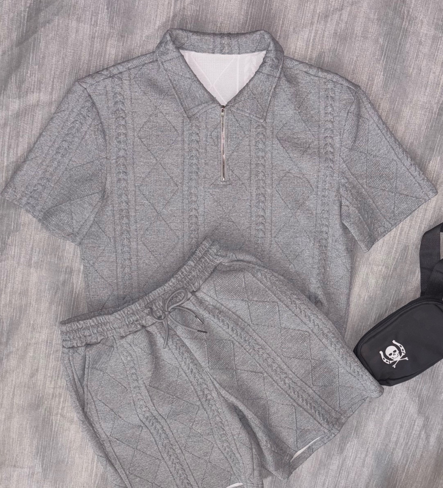 Set gris oversize (jamais porté)