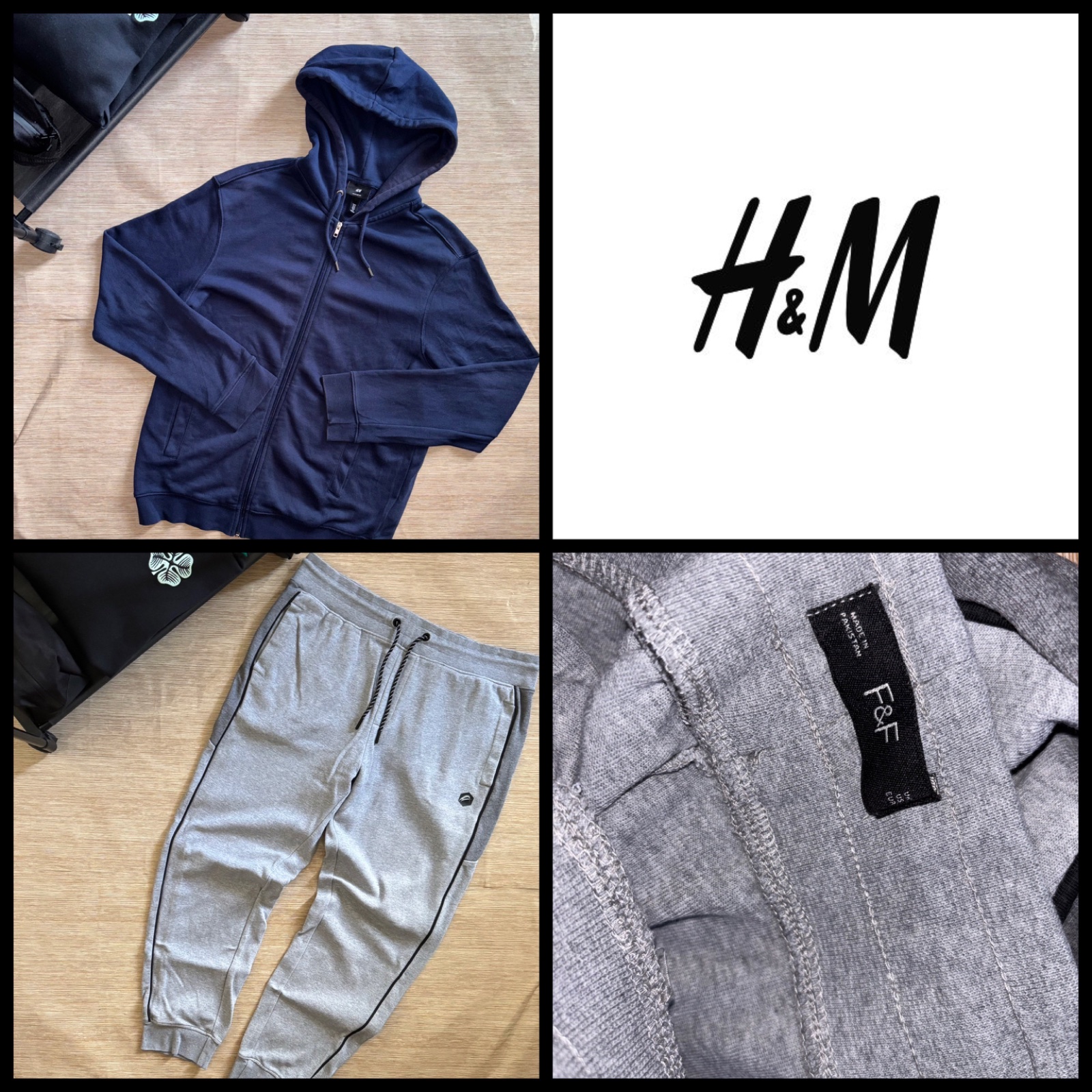 Sweat a capuche et jogger taille L/XL