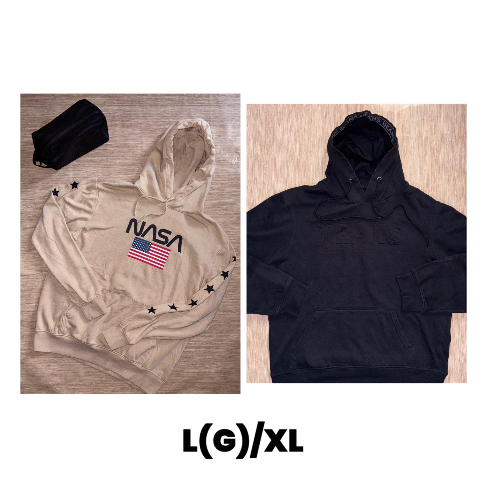 Forsa: 2 capuches h&m et ijeans