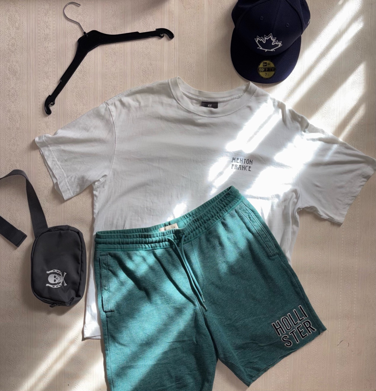 Pull H&M et short Hollister