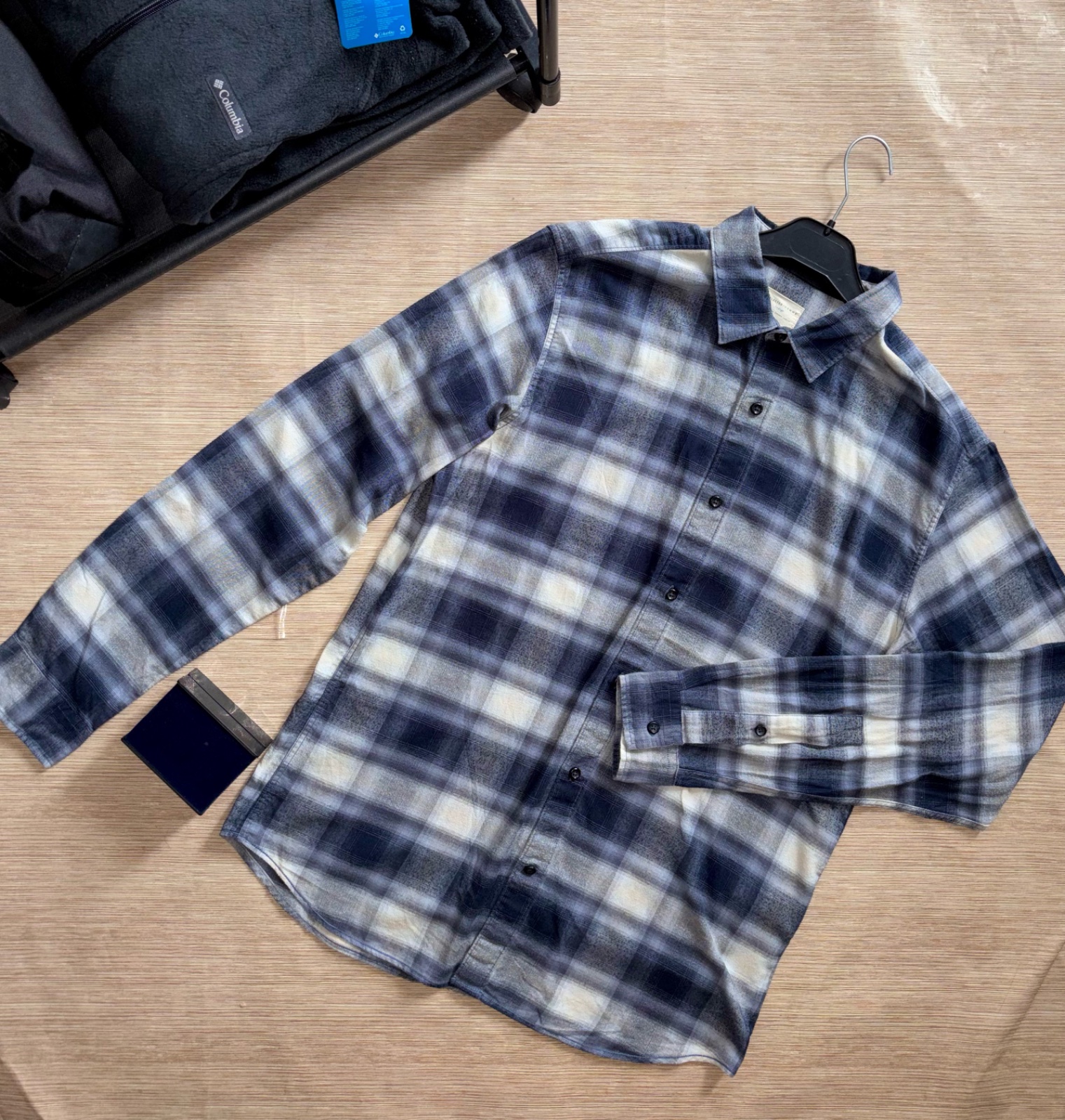 Chemise à carreaux M