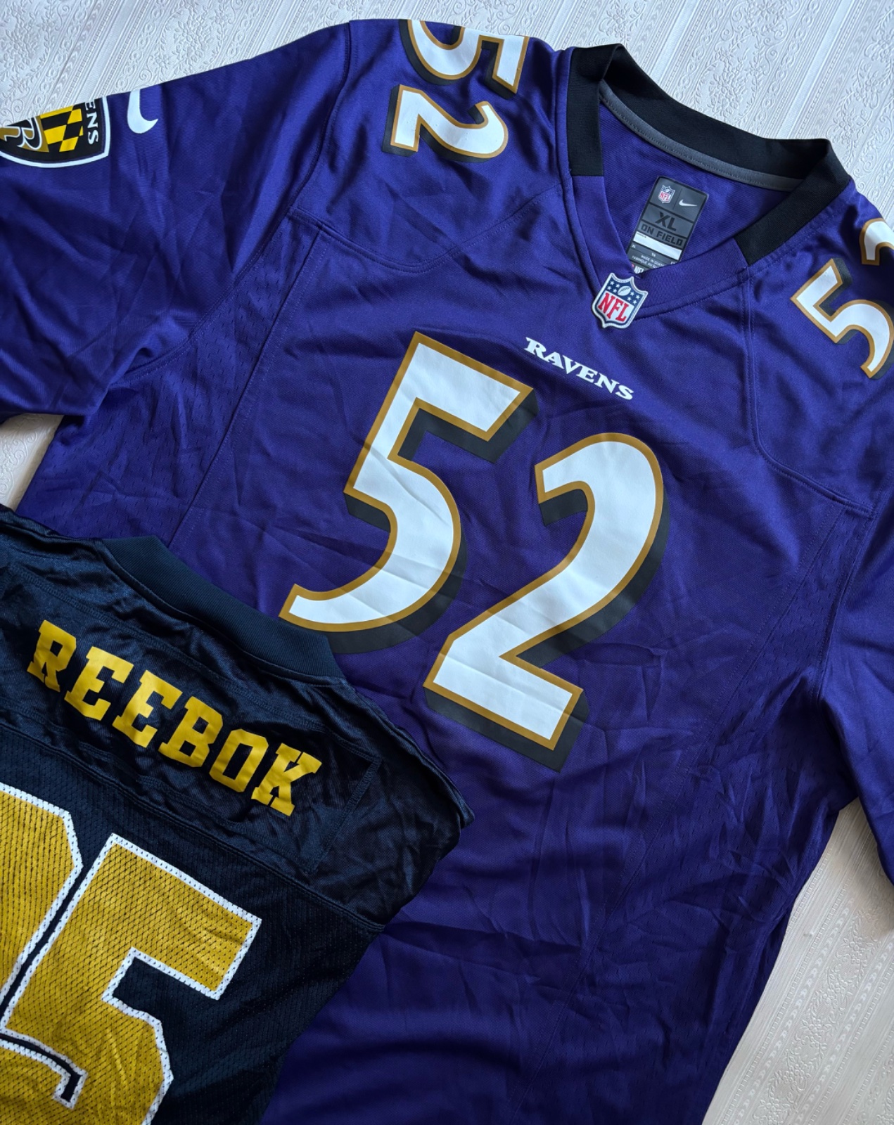 NFL Baltimore Ravens Ray Lewis #52 authentqiue
