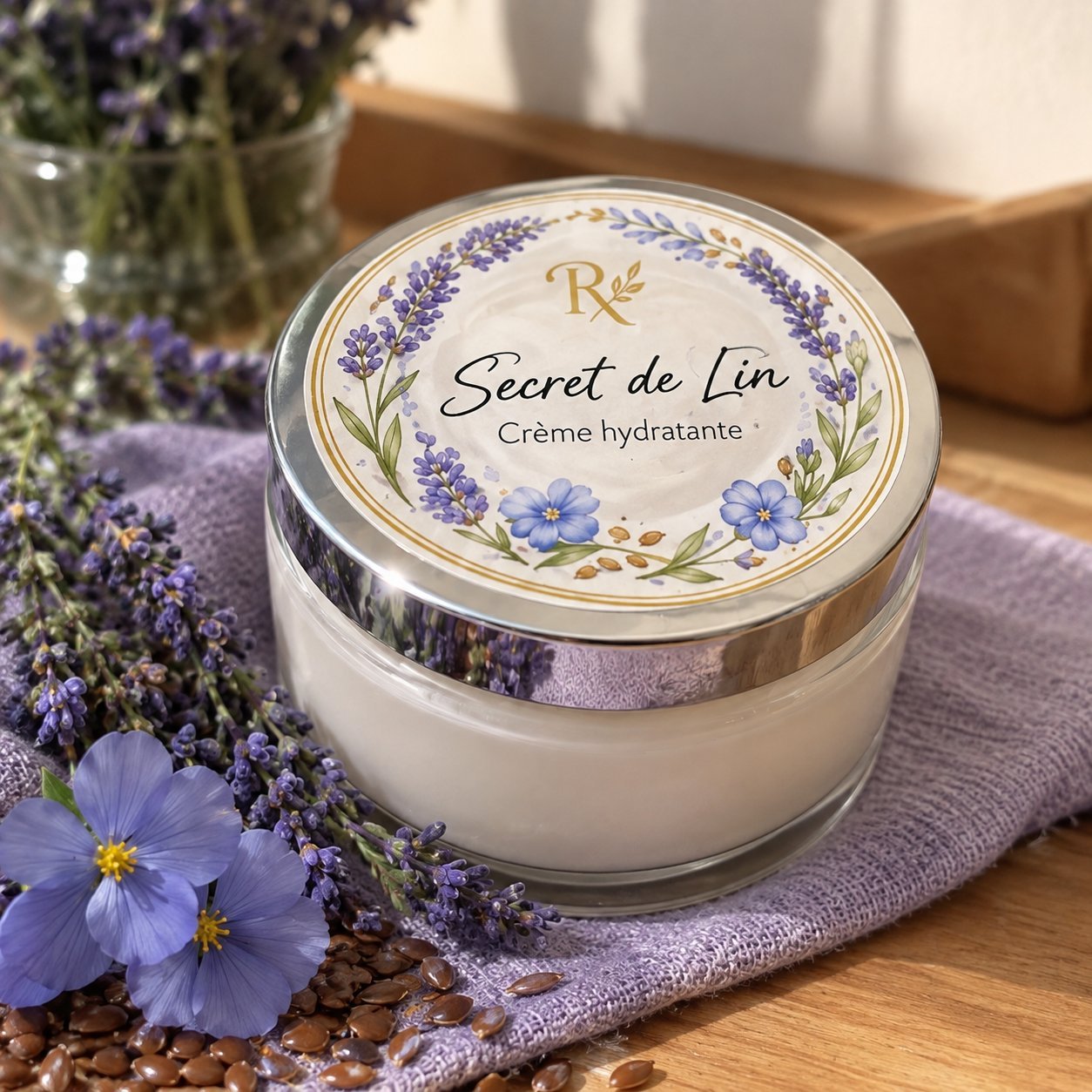 Crème 100 % bio des mains 