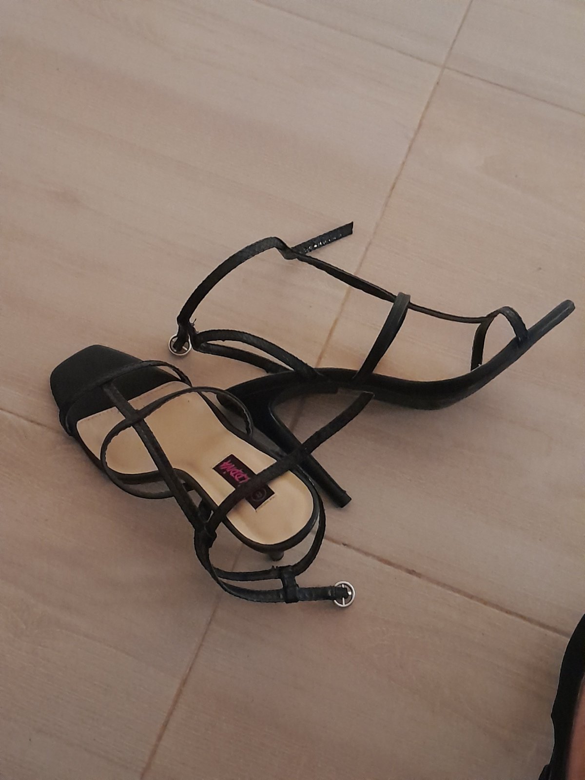 Sandales à talons hauts Wild Diva - Noir Élégant - Pointure 38