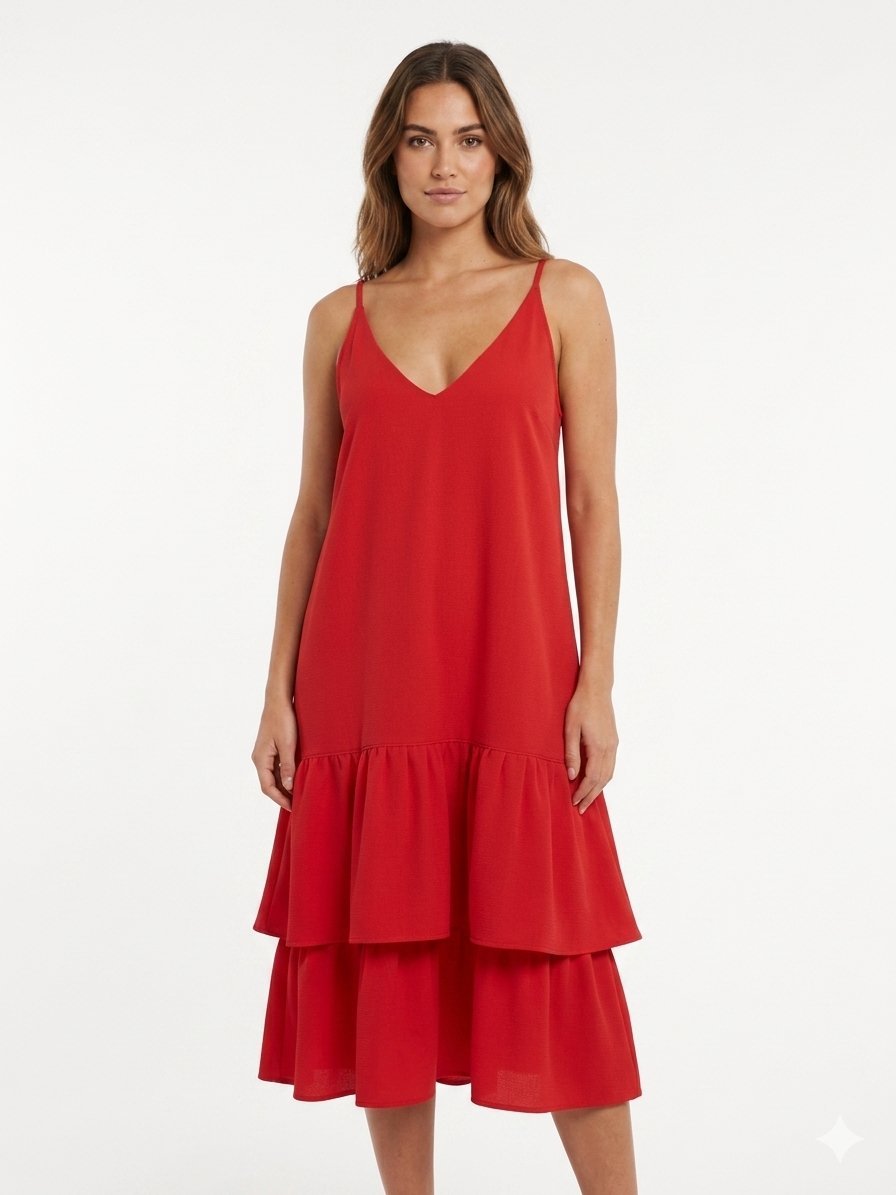 Robe Loavies rouge vif - Taille M