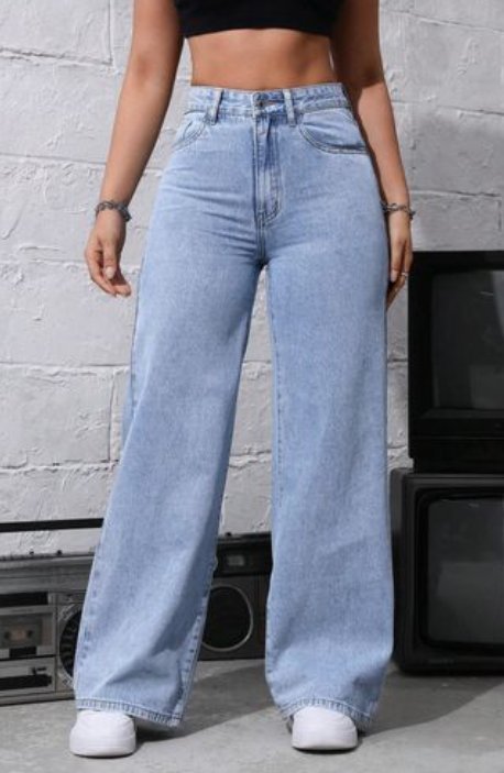 Pantalon large 