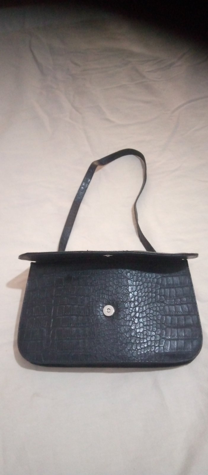 Sac a main C&A effet croco avec ticket 