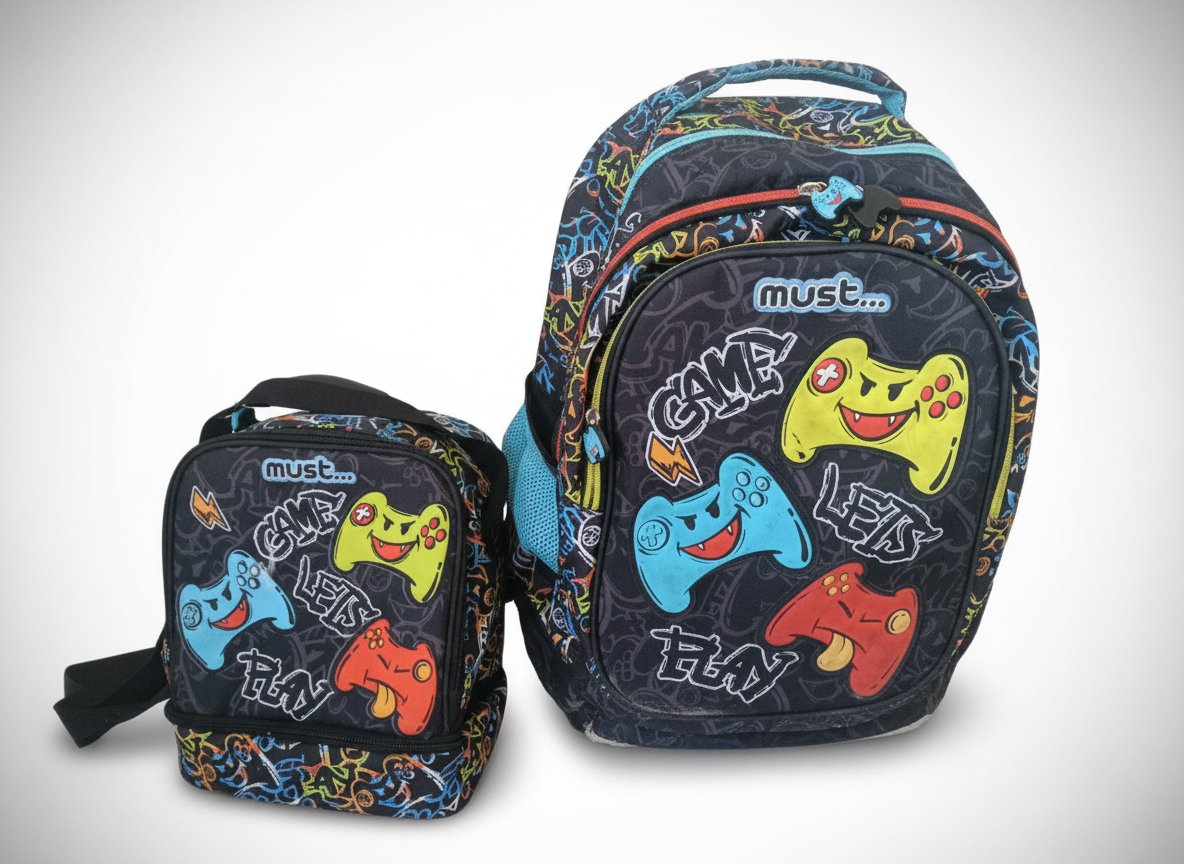 Cartable must avec porte gouter