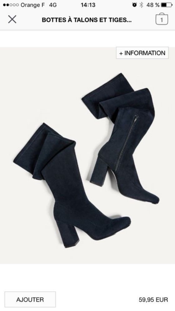 cuissarde femme zara