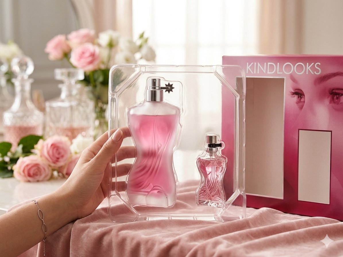 Coffret Eau de Parfum "Kindlooks" par Real Time (100ml + 15ml) – Inspiration Classique Jean Paul Gaultier