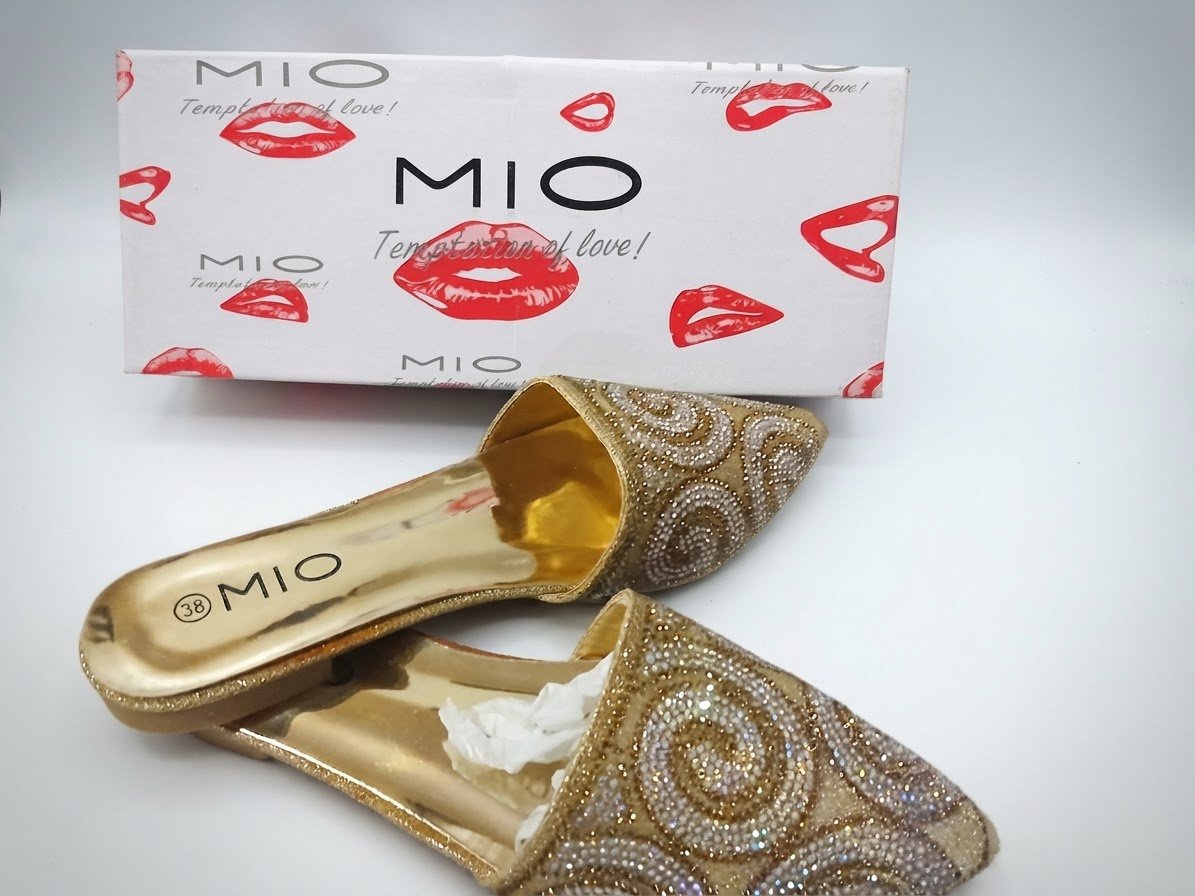 Mules MIO dorées
