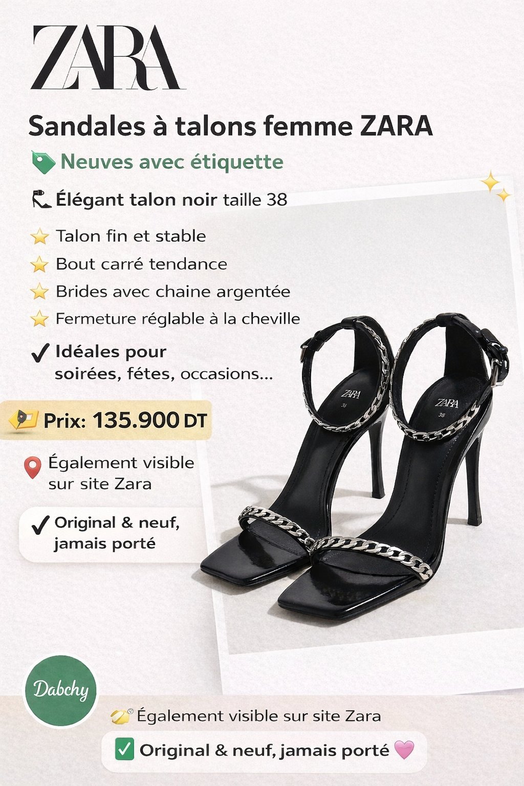 Talons 👠 noir
