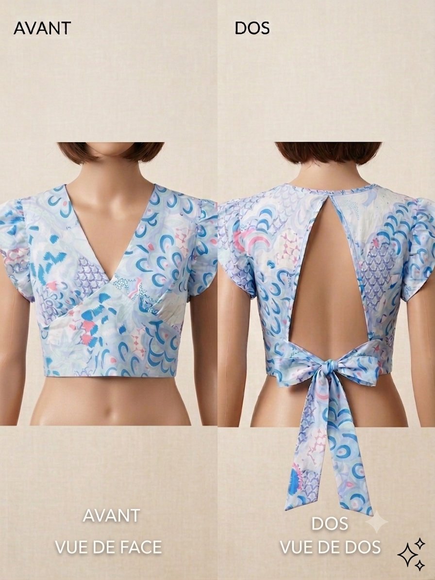 Crop top léger neuf avec étiquette 🏷 