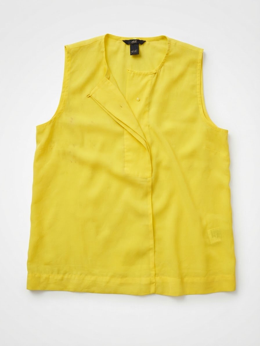 Chemise jaune