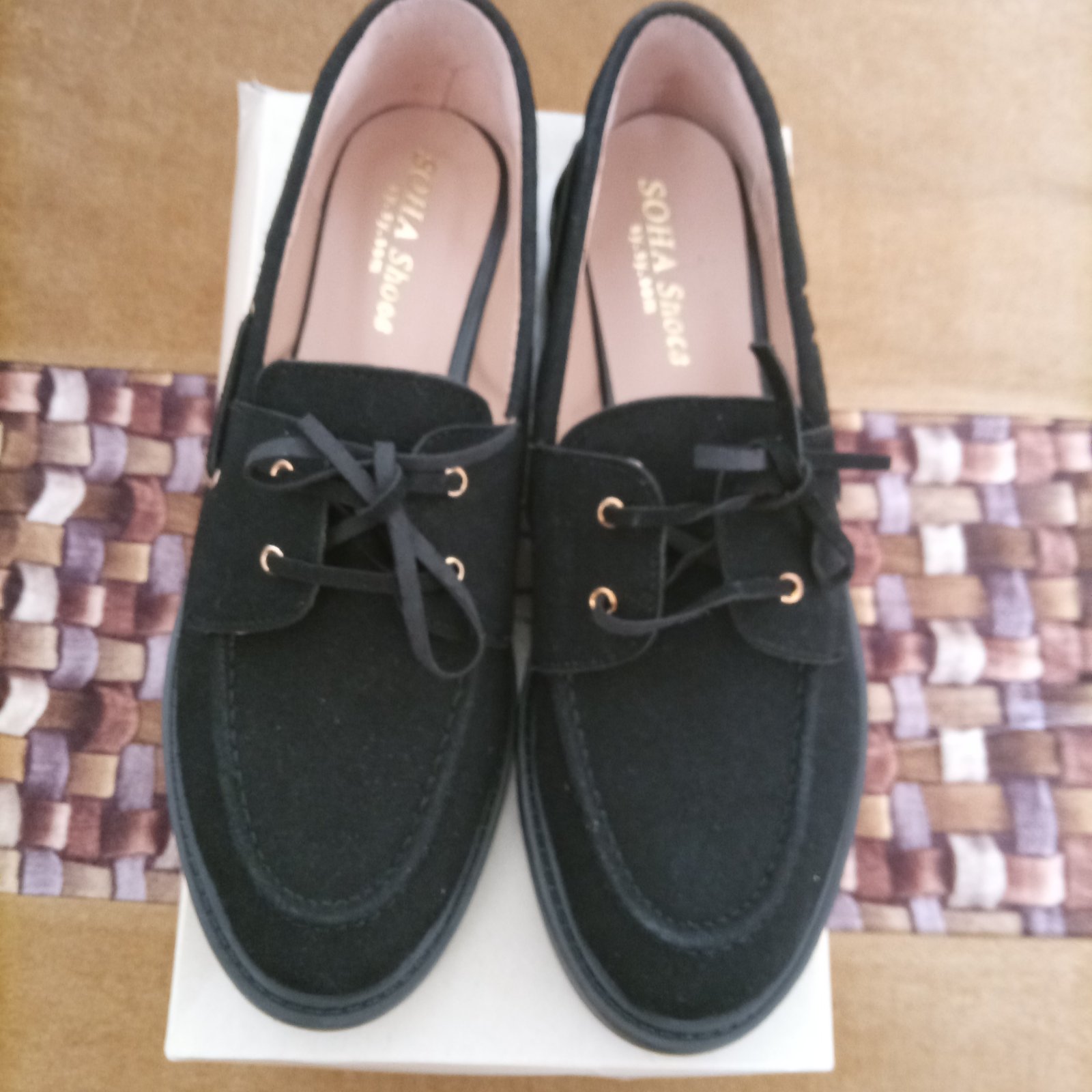 Derbies noir dain 