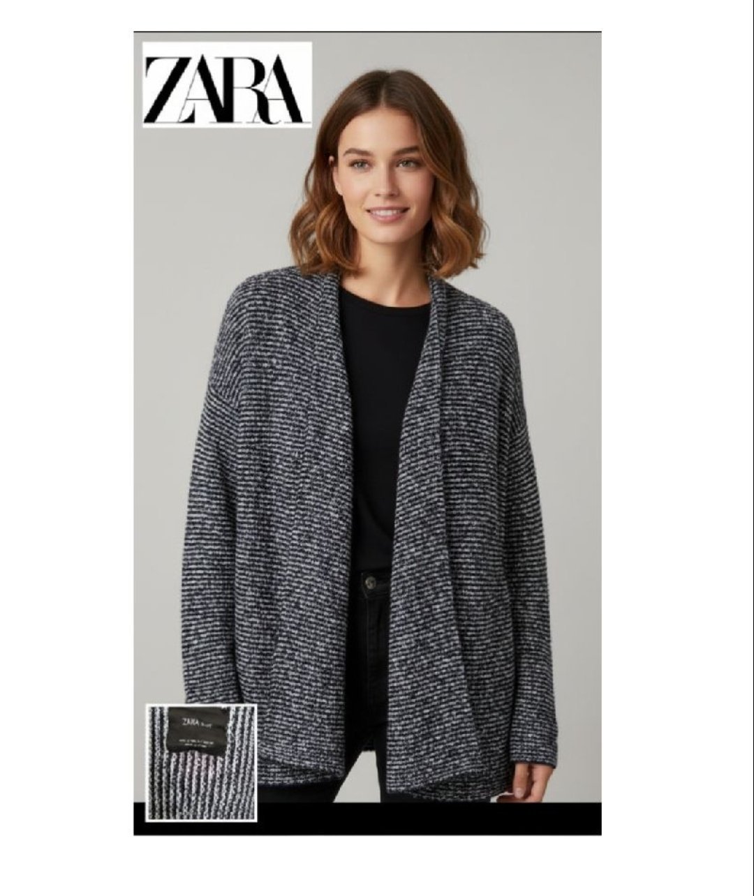 Poncho zara 