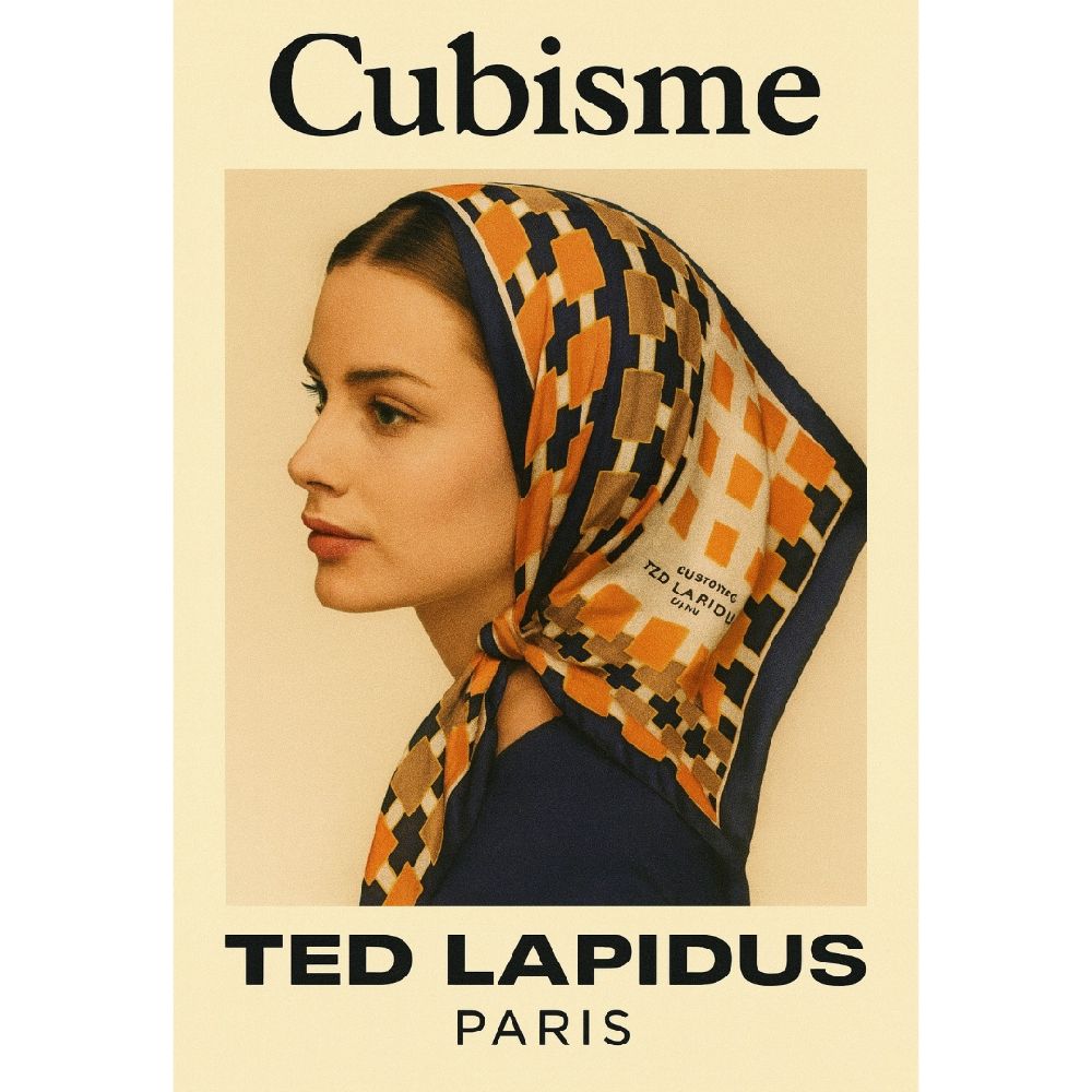Echarpe original et rare de ted lapidus